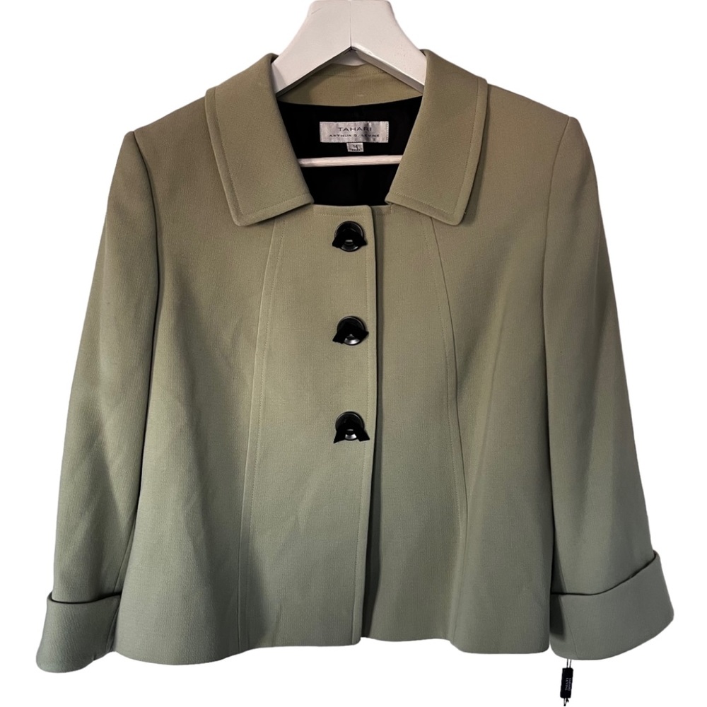 Tahari Olive Green Blazer